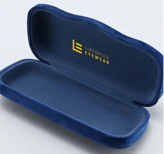 Deluxe Travel Suede Eyewear Case Liberated Eyewear, Inc.